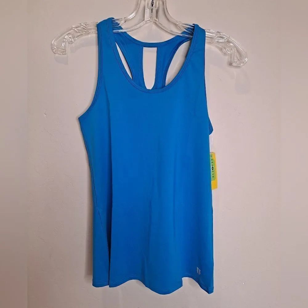 Eleven by Venus Williams Cosmos Tank in Artic Blue